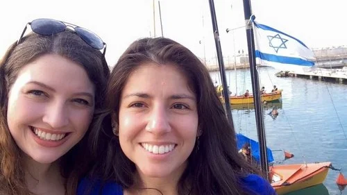 Stanford University alums Miriam Pollock (left) and Molly Horwitz (right) claim that Stanford Hillel staffers attempted to thwart efforts to expose campus anti-Semitism. Credit: Courtesy of Miriam Pollock.