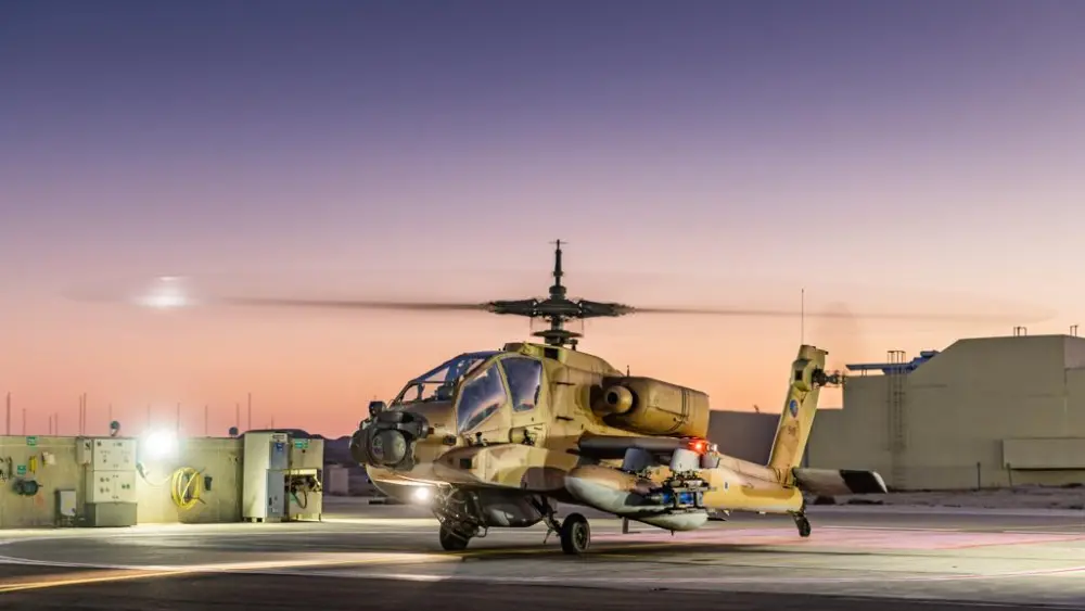 An aircraft taking part in the IAF's “Staging Threat” exercise. Credit: The IDF Spokesperson's Unit.