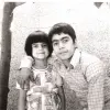 Lawdan Bazargan and her brother, Bijan, who was murdered by the Iranian regime and whose family has no idea where his body is buried. Credit: Courtesy.