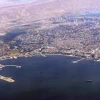An aerial view of Baku, capital of Azerbaijan. Credit: Khortan via Wikimedia Commons.