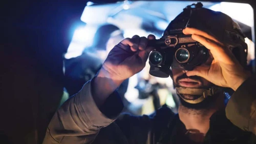 Israeli troops operating in the Hamas-ruled Gaza Strip, Nov. 27, 2023. Credit: IDF.