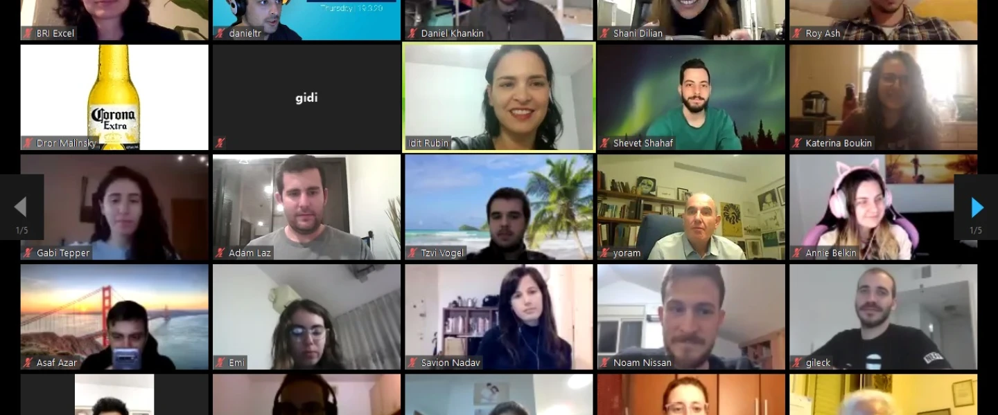 A group photo of the virtual hackathon called “HackCorona” on March 19-20, 2020. Credit: Courtesy.