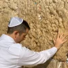 Rep. Jason Fischer (R-Fla.) prays at the Western Wall in the Old City of Jerusalem. Source: Twitter.