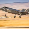 An Israeli Air Force F-35I fighter jet lands at the Nevatim Airbase near Beersheva in 2024. Credit: IDF Spokesperson’s Unit.