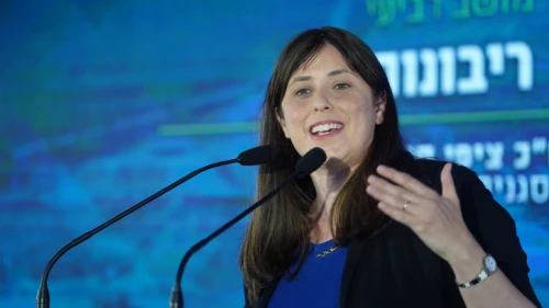 Deputy Foreign Minister Tzipi Hotovely attends a conference of the “Besheva” group in Judea and Samaria, on Sept. 5, 2019. Photo by Hillel Maeir/Flash90.