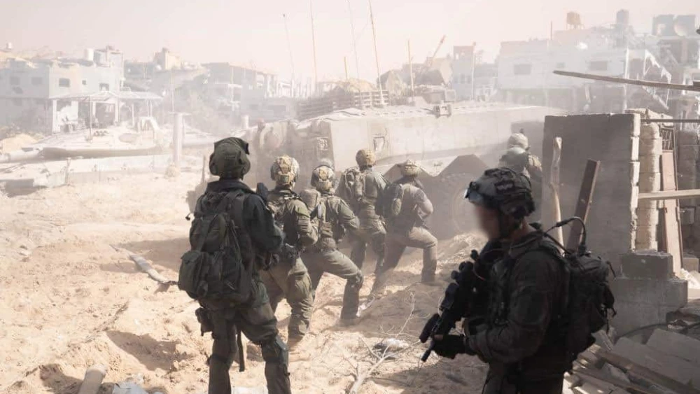 Israeli forces conducting ground operations in the Gaza Strip, Nov. 4, 2023. Credit: IDF.