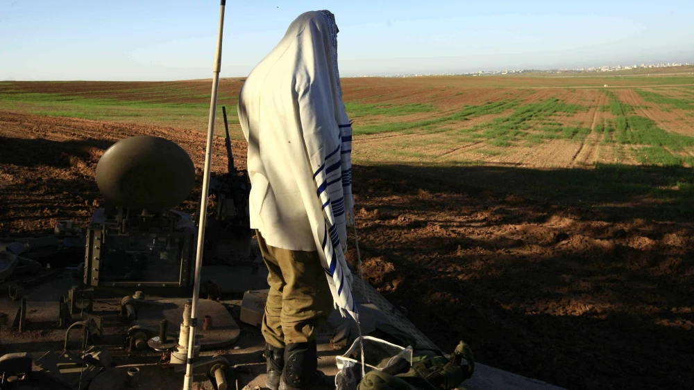 IDF Soldier at Prayer