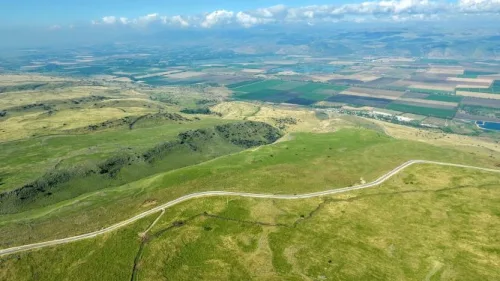 The area in the Golan Heights designated for “Trump Heights.” Credit: Golan Regional Council.