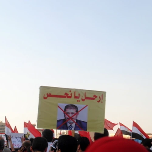 A protest against former Islamist President Mohamed Morsi in Egypt, June 28, 2013. Photo: Lilian Wagdy via Wikimedia Commons.