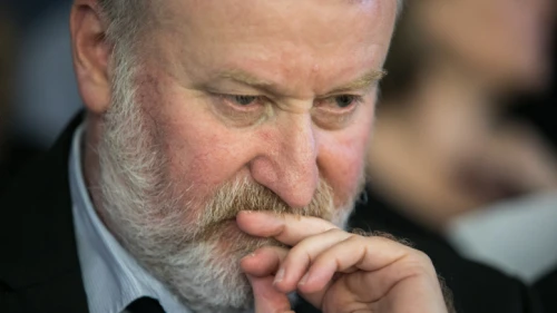 Israel's Attorney General Avichai Mandelblit attends a farewell ceremony for outgoing state prosecutor Shai Nitzan in Jerusalem, on Dec. 18, 2019. Photo by Olivier Fitoussi/Flash90.