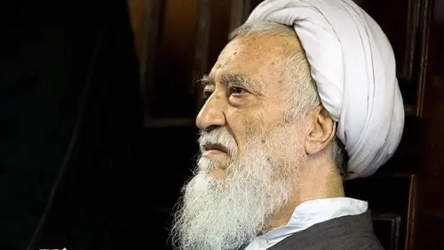 Iranian Ayatollah Mohammad Ali Movahedi-Kermani, Aug. 3, 2015. Credit: Erfan Kouchari via Wikimedia Commons.