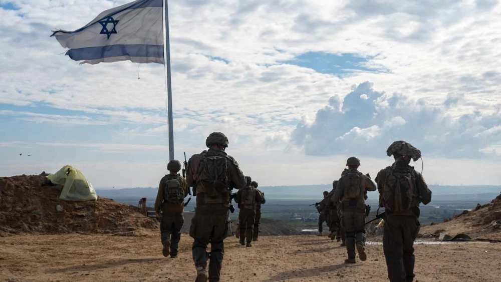 Israel Defense Forces troops from the 2nd Brigade operating along the Yellow Line in the Gaza Strip, December 2025. Credit: IDF.