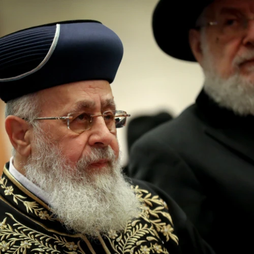 Sephardic Chief Sephardi Rabbi Yitzhak Yosef