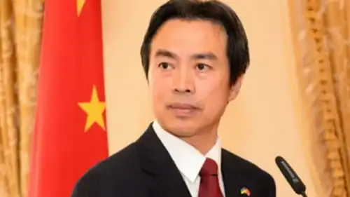 Chinese Ambassador to Israel Du Wei. Source: Chinese Foreign Ministry.