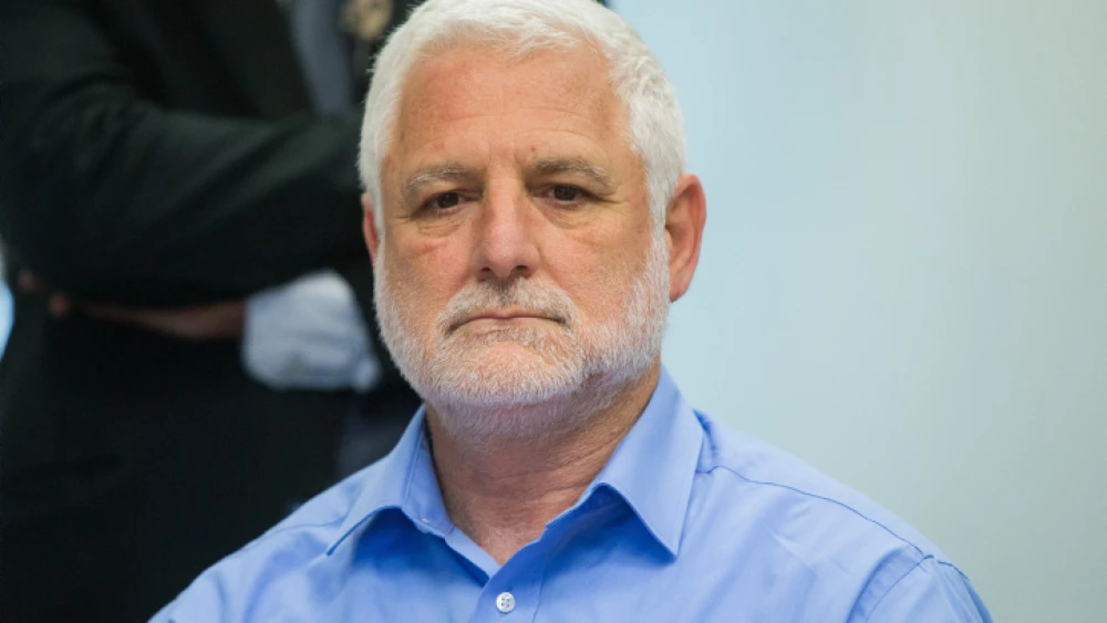 Dan Harel, then-director-general of the Defense Ministry, at a press conference at the Finance Ministry in Jerusalem on Nov. 18, 2015. Photo by Yonatan Sindel/Flash90.
