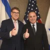 U.S. Secretary of Energy Rick Perry and Israeli Energy Minister Yuval Steinitz at the 2019 CERAWeek in Houston on March 11, 2019. Credit: Rick Perry/Twitter.