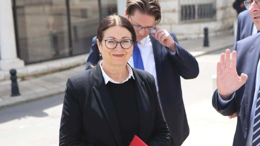 Supreme Court president Esther Hayut in Nazareth, March 31, 2022. Photo by Eitan Elhadez-Barak/TPS.