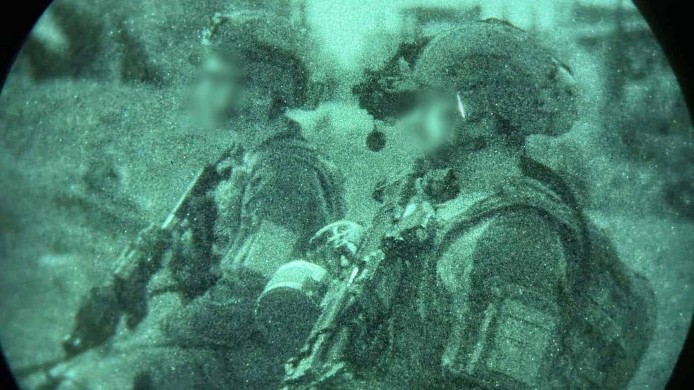 Israeli forces conducting ground operations in the Gaza Strip, Jan. 8, 2024. Credit: IDF.