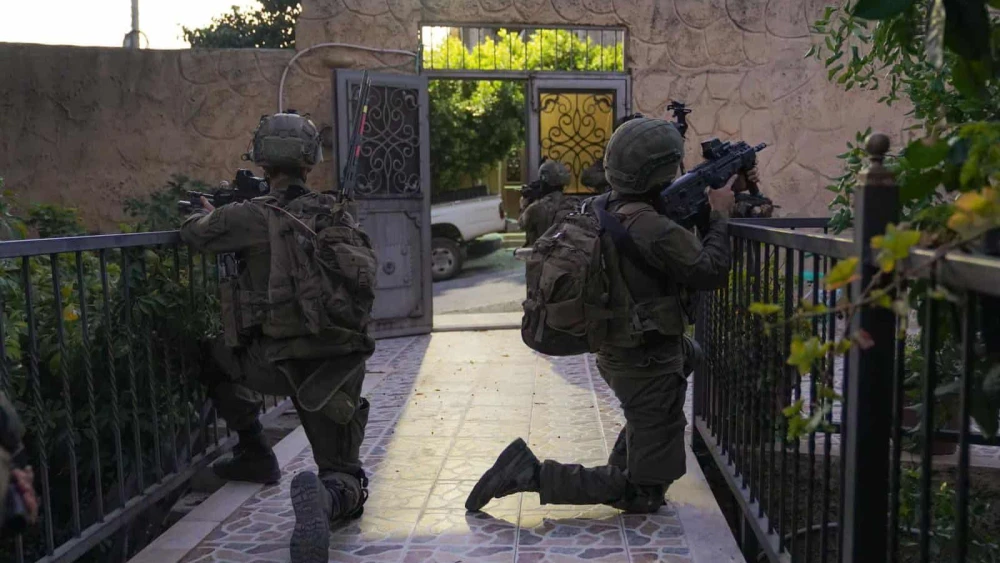 IDF soldiers during counter-terror activities in Judea and Samaria on Aug. 7, 2023. Credit: IDF.