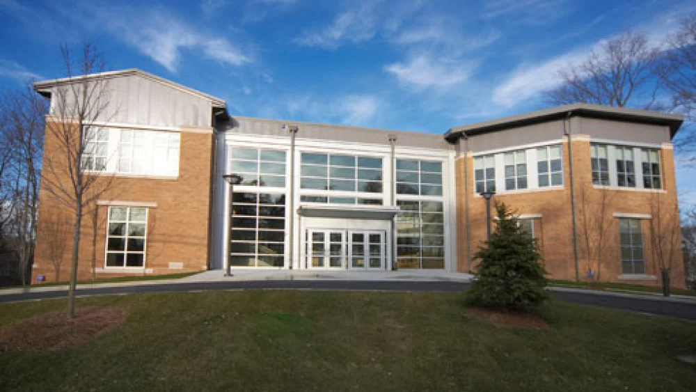 Young Israel of New Rochelle, N.Y., which has been at the center of a coronavirus containment zone, March 2020 Credit: Young Israel.