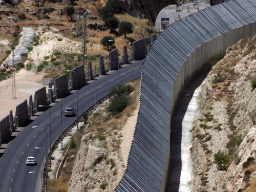 View of Route 60 near Jerusalem. Route 60 is a north-south intercity road in Judea and Samaria that stretches from Beersheba to Nazareth. July 26, 2009. Photo by Nati Shohat/Flash90.