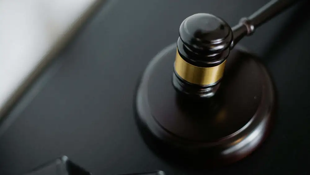 Close-up of a wooden gavel. Credit: Sora Shimazaki/Pexels.