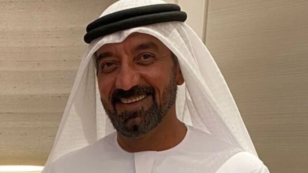 Ahmed Bin Saeed Al Maktoum, Emirates Airline Group CEO, during a meeting with São Paulo Governor João Doria, Oct. 27, 2021. Credit: Wikipedia/via the office of the São Paulo governor.