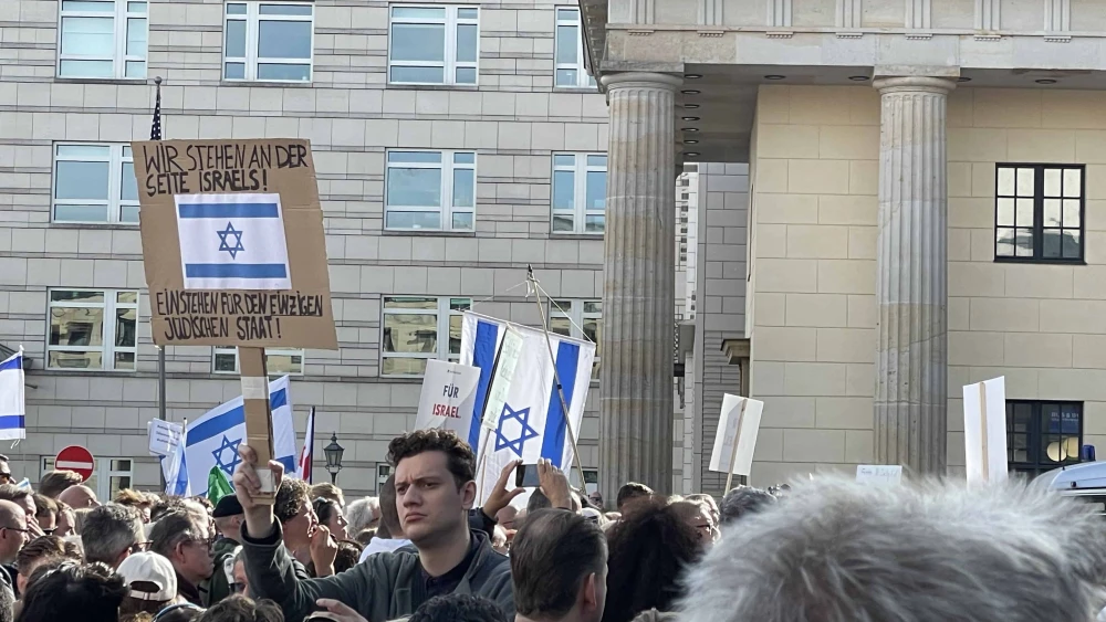 Pro-Israel rally in Berlin