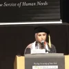 CUNY Law School graduation speaker Fatima Mohammed, May 12, 2023. Source: Screenshot/SAFECUNY Twitter.