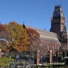 Harvard University, the school named number one in antisemitic incidents this year in an AMCHA Initiative report. Photo by Jacob Rus.