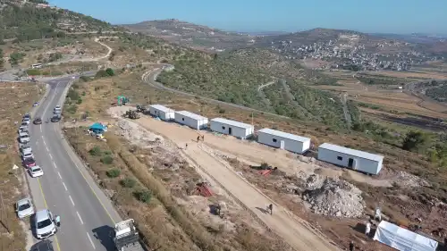 The new Hamore neighborhood in Samaria. Source: Twitter.