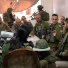 Israel Defense Forces Chief of Staff Lt. Gen. Herzi Halevi after a situational assessment held in the Netzarim Corridor that divides northern and southern Gaza, July 9, 2024. Credit: IDF.