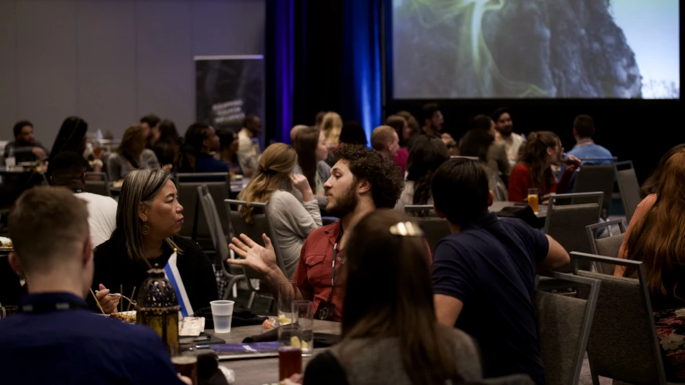 Paticipants at the RISE Conference held by the organization Passages Israel. Photo: Mattanah DeWitt via Passages.