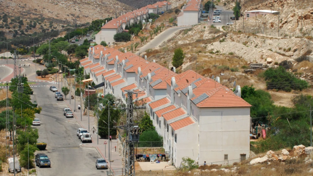 A general view of Avnei Hefetz, east of Tulkarm in Samaria, July 31, 2009. Photo by Gili Yaari/Flash90.