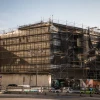 View of the construction on the new Museum of Tolerance in the city center of Jerusalem, on December 18, 2018. Photo by Hadas Parush/Flash90.