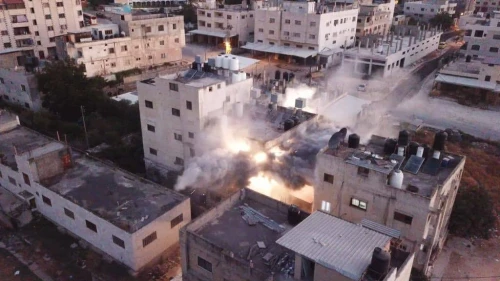 The IDF demolished the Nablus home of the terrorist who killed the Yaniv brothers in Huwara on Feb. 26. Credit: IDF.