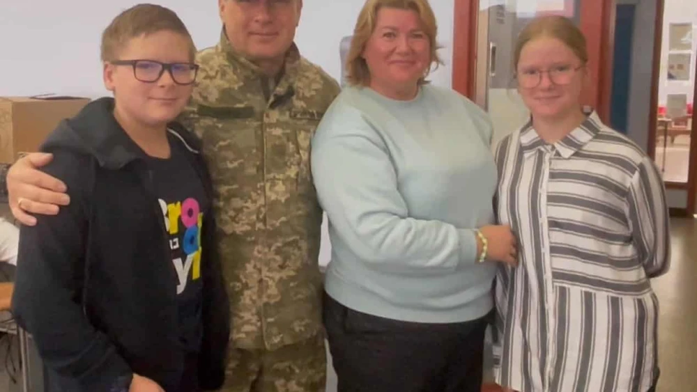 Ukraine Dad Vasyl Rybchinski