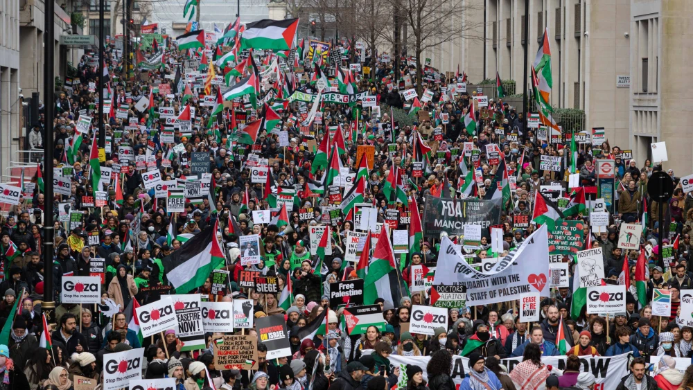Pro-Palestinian March in London