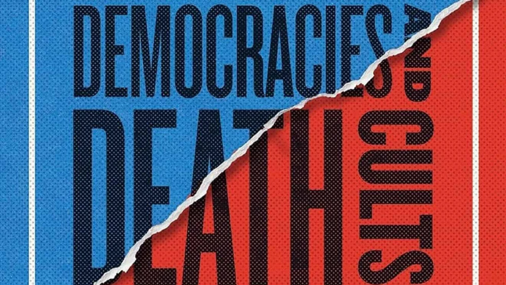 Detail from the cover of "On Democracies and Death Cults: Israel and the Future of Civilization," by Douglas Murray.
