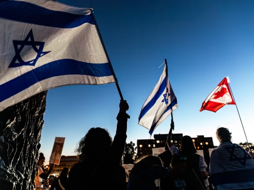 Canada Israel rally
