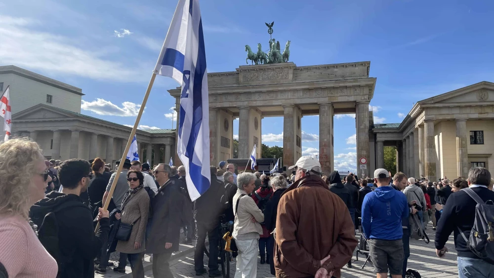 Pro-Israel rally in Berlin