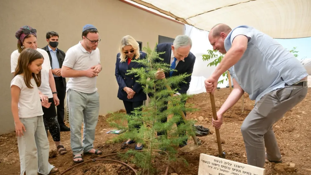 Netanyahu inaugurates neighborhood in Gush Etzion names Route 60 The Biblical Highway