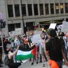 Protesters in Boston advocate for the anti-Israel BDS movement on July 1, 2020. Courtesy: CAMERA.