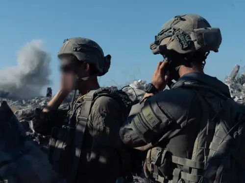 Israel Defense Forces soldiers operate in the Gaza Strip, September 2025. Credit: IDF.