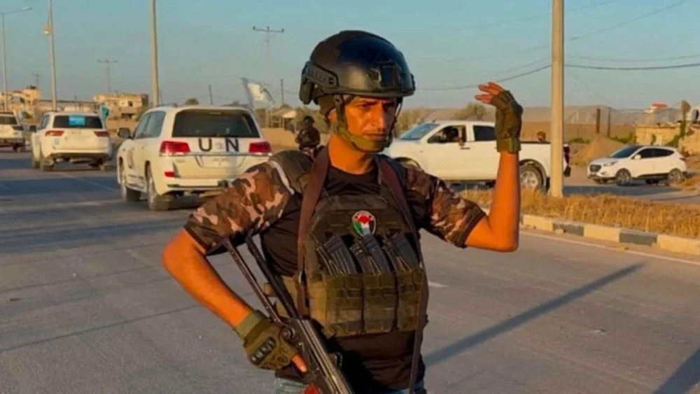 Yasser Abu Shabab, head of the eastern Rafah city-based Popular Forces. Credit: Popular Forces/Facebook.