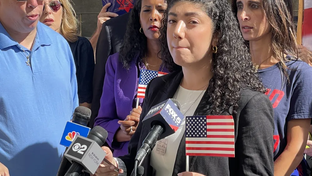 End Jew Hatred rally Alvin Bragg