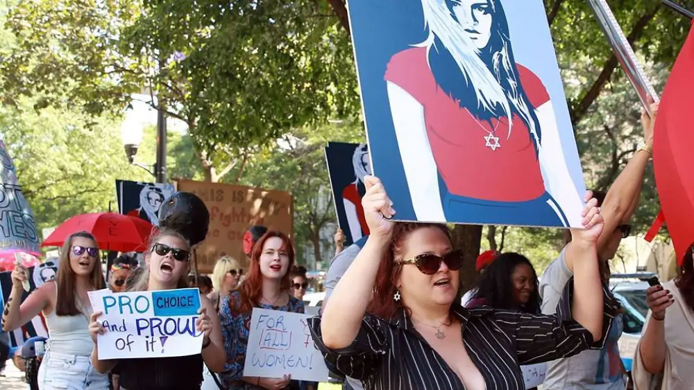 Zioness Movement activists march at the Aug. 12 Chicago SlutWalk. Credit: Zioness Movement via Facebook.