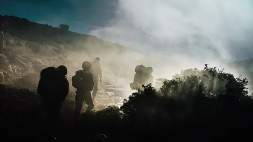 The Israel Defense Forces' new Haruv unit conducts a large-scale war drill that simulated possible warfare in Gaza. December 2017. Credit: IDF Spokesperson's Unit.