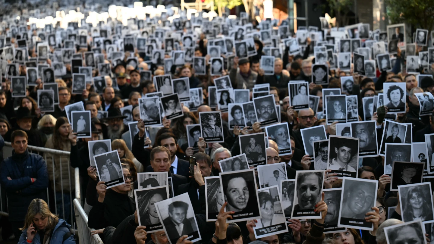 Israel marks 32 years since AMIA Jewish community center bombing