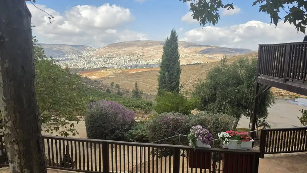 The “Joshua Trail,” a promenade that runs between Elon Moreh and the summit of the Mount Kabir Nature Reserve east of Nablus, was officially launched on Sept. 22, 2026. Courtesy: Ministry of Tourism.